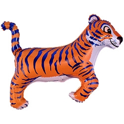 Шар Мини-фигура Тигр, Синий / Tiger (в упаковке)